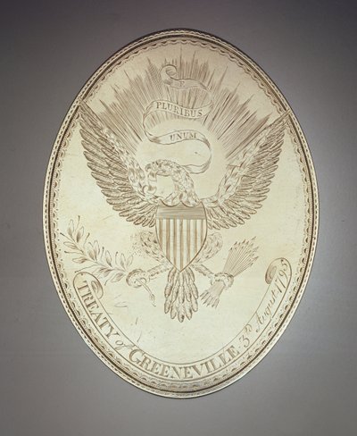 Treaty of Greeneville Peace Medal by American School